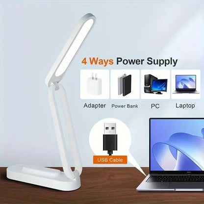 Gadgets: LED Desk Light. Foldable. USB Charging. Touch Sensing. Folding Portability.